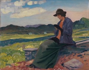 ウェールズのリンドラ、1910〜14年 作： Derwent Lees